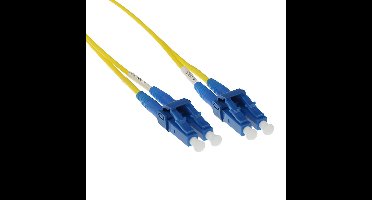 ACT RL1715 Glasvezel Patchkabel Duplex LSZH Singlemode Short Boot - LC/LC 9/125µm OS2 - 15 meter