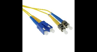 ACT RL2903 Glasvezel Patchkabel Duplex LSZH SC/ST 9/125µm OS2 - 3 meter