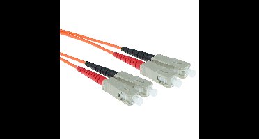 ACT RL3505 Glasvezel Patchkabel Duplex LSZH - SC/SC 50/125µm OM2 - 5 meter