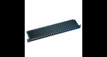 ACT PP1012 Patchpaneel 24-poorts Shielded CAT6 met Cover