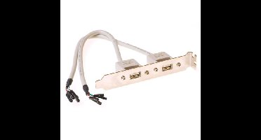 ACT SB2400 USB 2.0 Bracket Kabel Adapter
