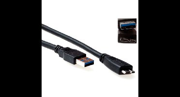 ACT SB3031 USB 3.0 A Male/USB Micro B Male - 2 meter