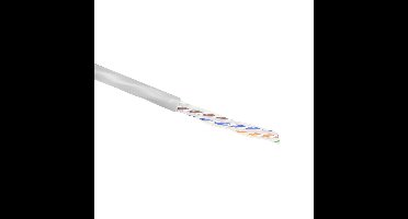 ACT XS6103 CAT6A U/UTP Massief PVC | ECA | 23AWG | Grijs | 305 meter
