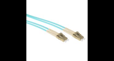 ACT RL3410 Glasvezel Patchkabel Duplex Armored LC/LC 50/125µm OM3 - 10 meter