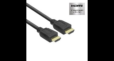 ACT AK3941 4K HDMI High Speed Ethernet Premium Certified Kabel - HDMI-A Male/HDMI-A Male - 50 cm