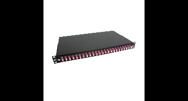ACT FA2040 Fiber Panel 24x Duplex LC Multimode OM4