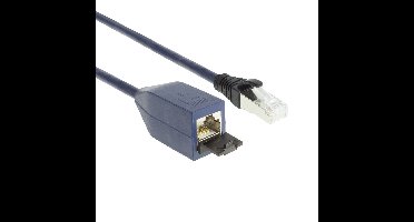 ACT FB1503 CAT6A Verlengkabel (RJ45) | LSZH | SFTP | CAT6A | MPTL | Snagless | Blauw | 3 meter