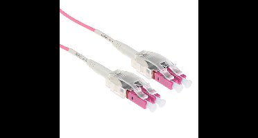 ACT RL8410 Multimode Glasvezelkabel 50/125 OM4 Polarity Twist Patchkabel LC/LC - 10 meter