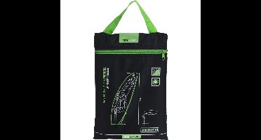 Beschermhoes hangparasol - zwart - 45 x 220 cm - UV-bestendig - parasol afdekhoes - hoes