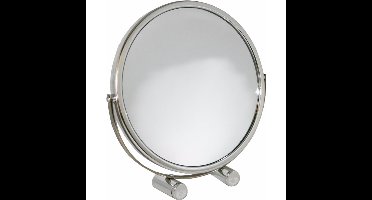 Gerimport Make-up spiegel - op standaard - 18.5 cm - ovaal - staand