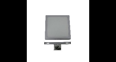 Hofftech Plafonni?re - LED - vierkant - 22 cm - 18W - wit - plafondlamp