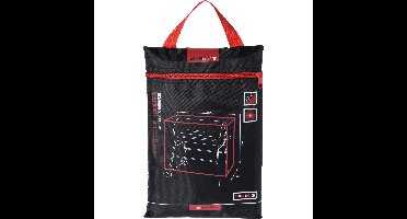 Pro Garden Afdekhoes / beschermhoes - cilindervormige barbecue/bbq - 85 x 95 x 60 cm - zwart