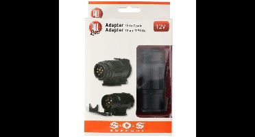 Verloopstekker aanhanger - 13-Polig naar 7-Polig - aanhangwagen stekker verloop