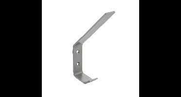 Intersteel Kapstokhaak 695010 gebogen - RVS