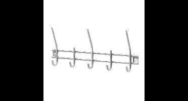 Intersteel Garderobe 5 haken - RVS