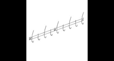 Intersteel Garderobe 9 haken - RVS