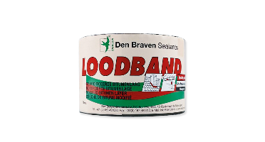 Den Braven Loodband - Breedte: 100mm, Verpakking: Rol a 10m