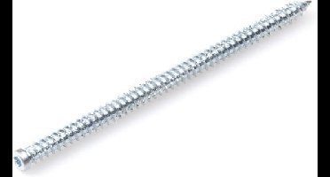 Proftec Kozijnschroef Verzinkt Cilinderkop TX-30 7.5X132 Voldraad 50st.