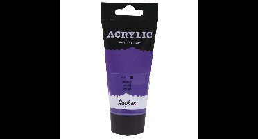 Acrylverf/hobbyverf op waterbasis - paars - 75 ml - Schilderen/knutselen
