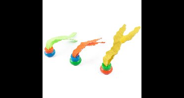 Benson Duikspeelgoed - 3x - zeewier - gekleurd - duik speeltjes