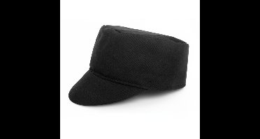 Boeren petjes - voor kinderen - Carnaval verkleed petjes - zwart - petten/hoedjes - kindermaat