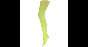 Carnaval verkleed panty voor dames - wit - 60 denier - microfibre - kousen