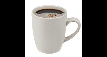 Cosy & Trendy koffiemok / drinkbeker Amalia - creme wit - 360 ml