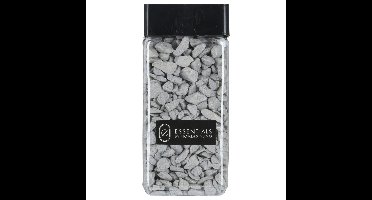 Decoratie steentjes/hobby steentjes - Lichtgrijs - 550 ml - 9/13 mm