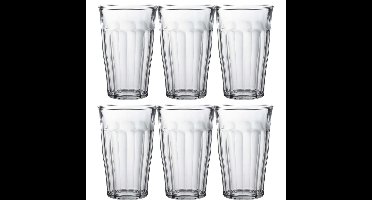 Duralex Picardie longdrinkglazen - set 6x stuks - 500 ml - transparant - luxe glas
