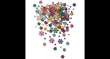 Festival gezicht steentjes - multi kleur - glitter bloemetjes - strass- plakbloemetjes