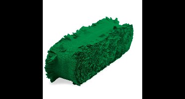 Folat Feest/verjaardag versiering - crepe slingers - groen - 24 mtr - papier - feestartikelen