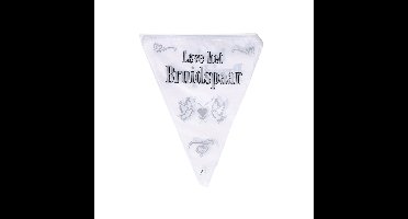 Folat Vlaggenlijn Bruidspaar - 10 meter - huwelijk - leve het bruidspaar