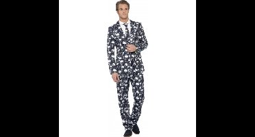 Fun maatpak heren schedel print