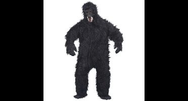 Gorilla apen verkleed kostuum/ dierenpak - zwart - voor volwassenen