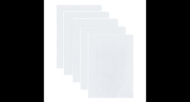 Kangaro Insteekmapjes - 10x stuks - transparant - A4 formaat - 21 x 30 cm - antistatisch