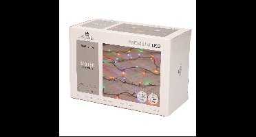 Kerstverlichting - 240 led lampjes - gekleurd - 24 m - dimmer - timer - buiten
