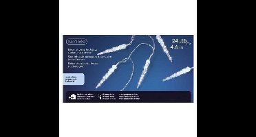 Kerstverlichting - LED - lampjes - helder wit - 460 cm - kerstversiering/kerstdecoratie kerstlampjes