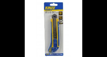 Kinzo hobby snijmesjes - 18 mm - breekmesjes - metaal/kunststof