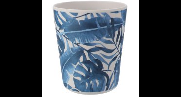 Kunststof/melamine drinkbeker met print - 9 x 11 cm - 440 ml