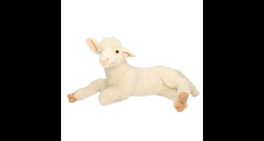 Levensechte Hansa pluche lam/schaap knuffel 33 cm