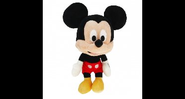 Muizen speelgoed artikelen Disney Mickey Mouse knuffelbeest zwart 50 cm