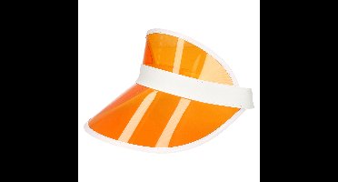 Oranje supporters zonneklep voor volwassenen