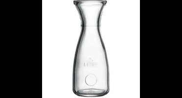 Pasabache water karaffen van 0.25 liter - glas - transparant - Sapkannen/waterkannen
