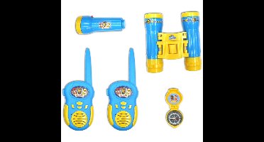 Paw Patrol walkie talkies/verrekijker/kompas voor kinderen