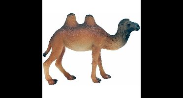 Plastic kameel diertje - 10 cm - bruin - speelgoed dier - kamelen