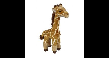 Pluche gevlekte giraffe knuffel - 45 cm - Giraffen safaridieren knuffels