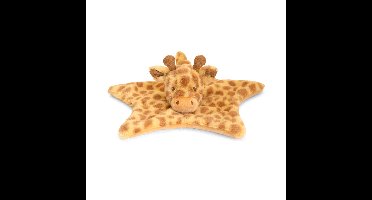 Pluche knuffeldoekje/tuttel dier giraffe 32 cm
