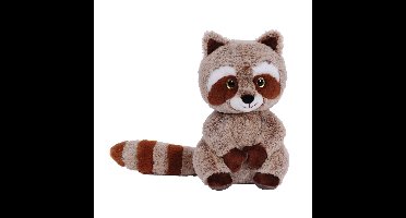 Pluche speelgoed knuffeldier Wasbeer - 24 cm - Wasberen knuffels