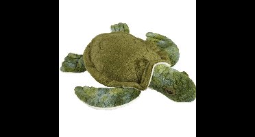 Ravensden Pluche knuffel dier - zeeschildpad - 40 cm - zeedieren knuffel