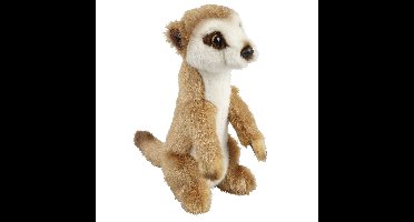Ravensden stokstaartje knuffel - 18 cm - knuffeldieren - voor kinderen